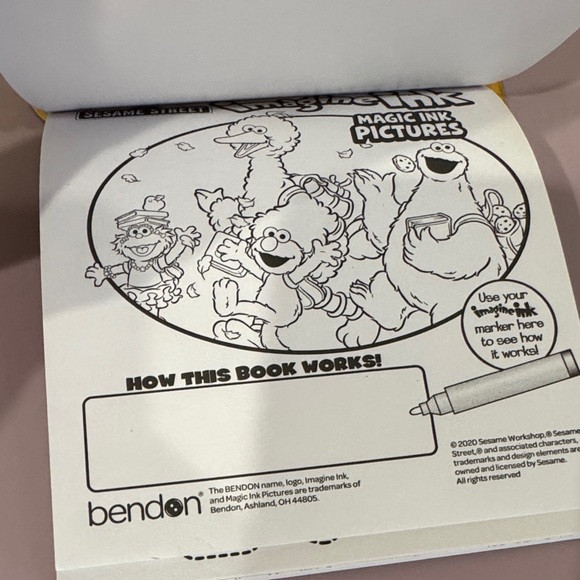 Sesame Street Imagine Ink Magic Ink Pictures - Picture 3 of 16